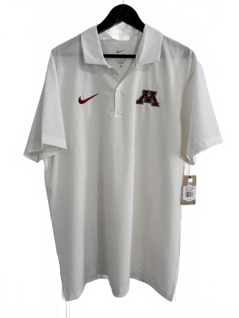 NWT Minnesota Gophers Nike Polo Shirt Men's Size XL
